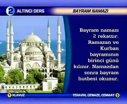 Bayram Namazı Nasıl Kılınır