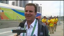Incêndio assusta atletas na Vila Olímpica