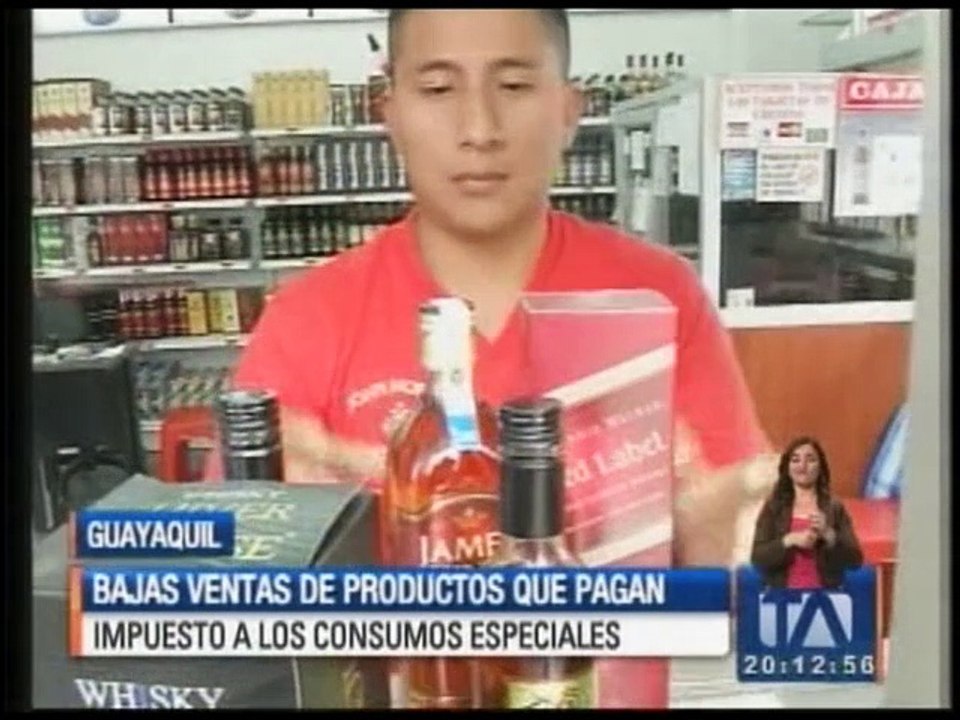 Caen las ventas de productos que pagan ICE