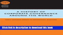 [Read PDF] A History of Corporate Governance around the World: Family Business Groups to