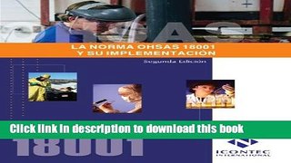 [Read PDF] La norma OHSAS 18001 y su implementaciÃ³n (Spanish Edition) Download Online