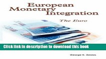 [Read PDF] European Monetary Integration: The Euro Ebook Online