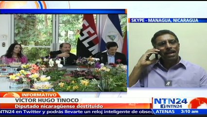 Daniel Ortega “dejó a la oposición en ridículo”: diputado nicaragüense destituido a NTN24