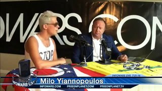 Infowars Operation Sleeping Giant - PART 19 - Thurs. (7-28-16)  Milo Yiannopoulos
