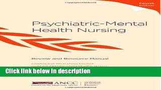 Ebook Psychiatric-Mental Health Nursing: Review and Resource Manual Free Download