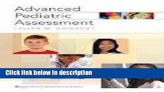 Books Advanced Pediatric Assessment 1st (first) edition Free Online