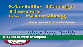 Ebook Middle Range Theory for Nursing, Second Edition Free Online