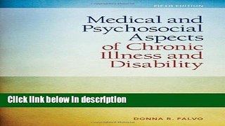 Ebook Medical And Psychosocial Aspects Of Chronic Illness And Disability Full Online