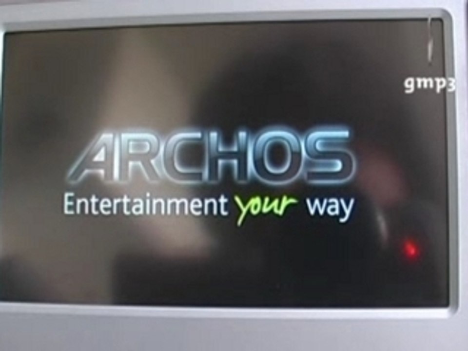 Test Archos 605 Wifi - Interface