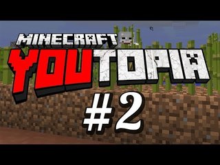 Minecraft :: Youtopia - #2 "同Hins好眼訓地落礦洞"