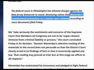 Above the law? Federal court throws out Sen. Robert Menendez’s appeal bid