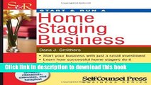 Start   Run a Home Staging Business (Start   Run Business Series) PDF