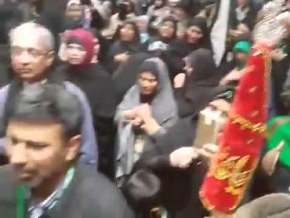 NOHA & MASAIB Departure Juloos from Hotel to HARAM At KARBALA
