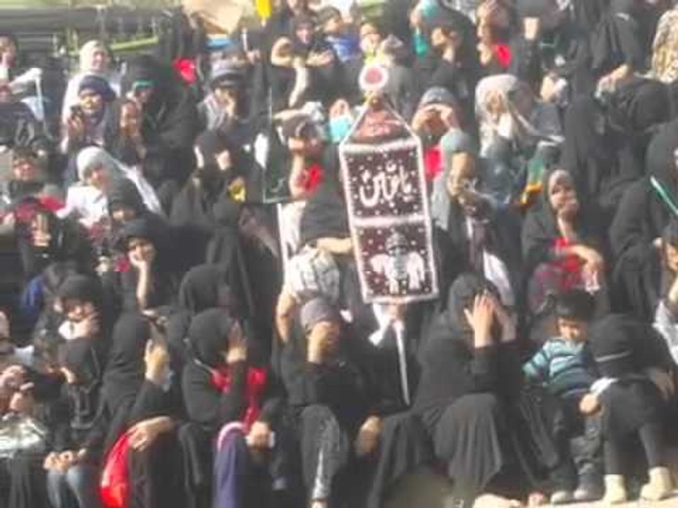 Pyasi Hai Saqeena Bamaqam Nahar
