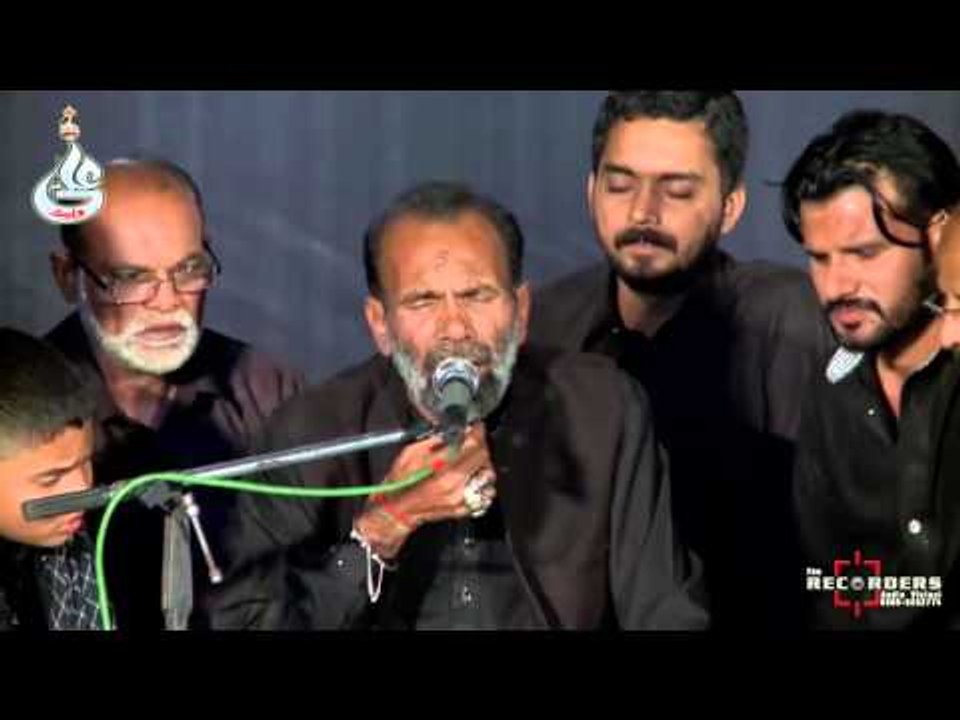 Mujahid Hussain Live Marsiya Khwani At Farhan Ali Waris Shab-e-Bedari 17th Moharram 2015