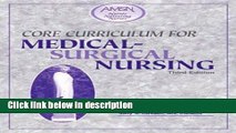 Ebook Core Curriculum for Medical-Surgical Nursing Free Online