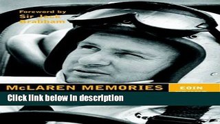Ebook McLaren Memories: A Biography of Bruce McLaren Full Online