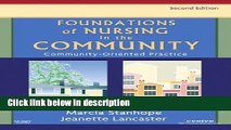 Books Foundations of Nursing in the Community: Community-Oriented Practice, 2e Free Online