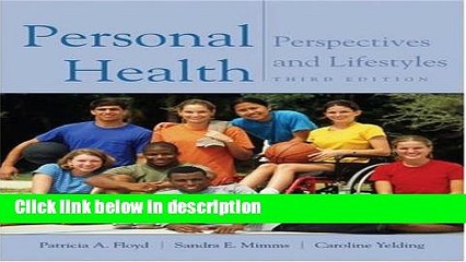 Books Personal Health: Perspectives and Lifestyles (with InfoTrac and Health and Fitness and