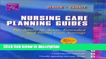 Books Nursing Care Planning Guides for Adults in Acute, Extended, and Home Care Settings, 5th
