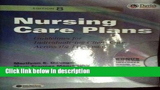 Ebook Nursing Care Plan: Guidelines for Individualizing Client Care Across the Life Span Full