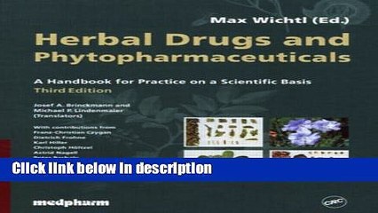 Books Herbal Drugs and Phytopharmaceuticals, Third Edition Full Online