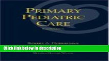 Books Primary Pediatric Care, 4e Free Online