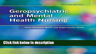 Ebook Geropsychiatric And Mental Health Nursing Full Online