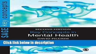 Ebook Key Concepts in Mental Health (SAGE Key Concepts series) Free Online