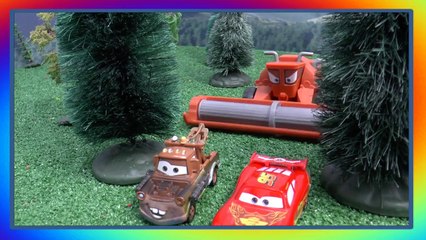 Disney Cars Toys Fun with Frank and Superheroes Captain America Iron Man and Thomas and Friends_54
