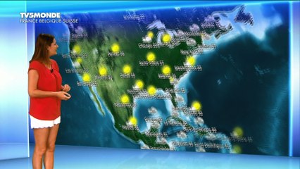 LA METEO du 2016 06 08 de SANDRINE SCOURNEAU sur TV5 MONDE