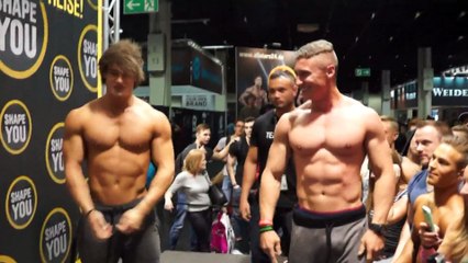 Fibo Germany 2015 w_ Jeff Seid, Alon Gabbay, Team Shapeyou, Fitness Oskar, etc