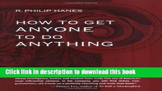 Books How to Get Anyone to Do Anything Free Download