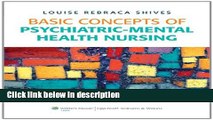 Books Basic Concepts of Psychiatric-Mental Health Nursing Full Online