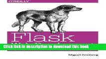 Ebook Flask Web Development: Developing Web Applications with Python Free Online