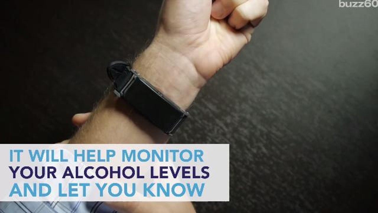 A 'Fitbit' Type Bracelet Measures Your Drinking