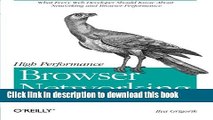 Ebook High Performance Browser Networking: What every web developer should know about networking