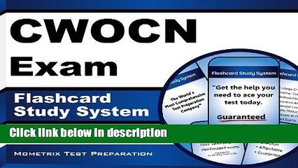 Books CWOCN Exam Flashcard Study System: CWOCN Test Practice Questions   Review for the WOCNCB