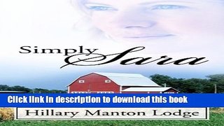 Books Simply Sara (Thorndike Christian Fiction) Free Online