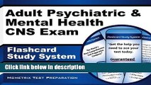 Books Adult Psychiatric   Mental Health CNS Exam Flashcard Study System: CNS Test Practice