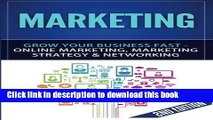 Books Marketing: Grow Your Business FAST - Online Marketing, Marketing Strategy   Networking