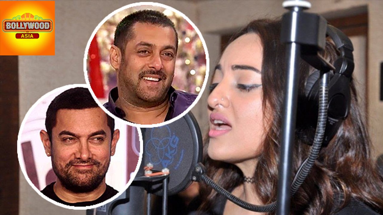 Sonakshi Sinha IMITATES Aamir Khan & Salman Khan | Bollywood Asia