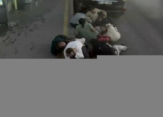 Tanktan sivillere böyle ateş açıldı... En net görüntüler