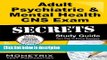 Ebook Adult Psychiatric   Mental Health CNS Exam Secrets Study Guide: CNS Test Review for the