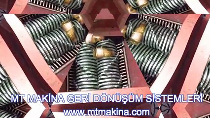 PET PATLATMA MAKİNESİ / MT MAKİNA GERİ DÖNÜŞÜM SİSTEMLERİ