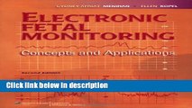 Books Electronic Fetal Monitoring: Concepts and Applications Free Download