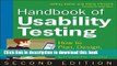 Books Handbook of Usability Testing: How to Plan, Design, and Conduct Effective Tests Full Online