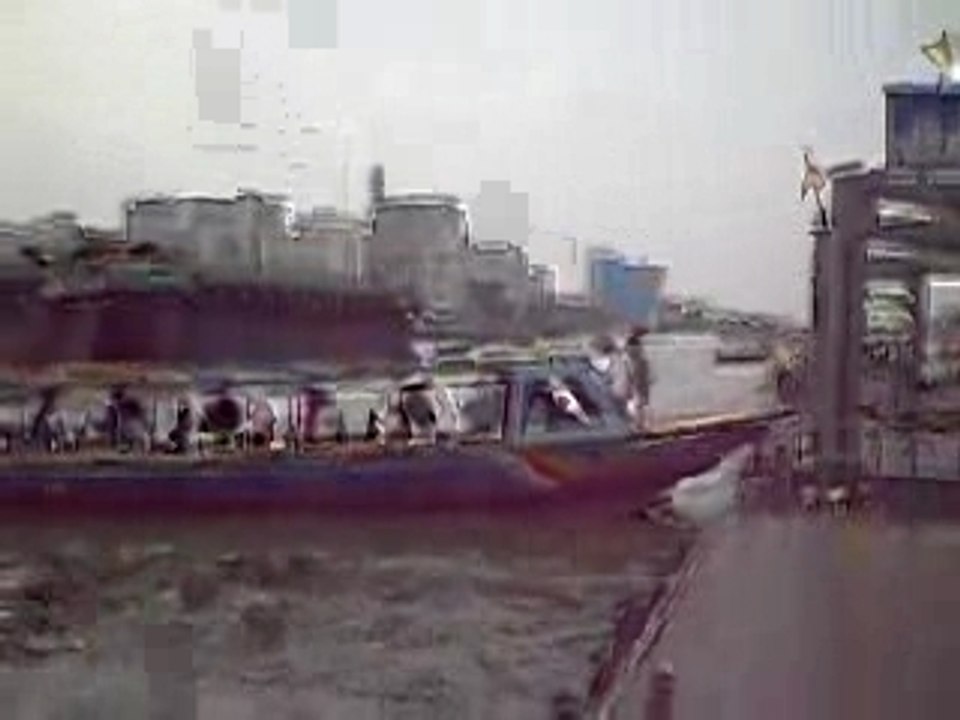 Traversée du Chao Phraya à Bangkok