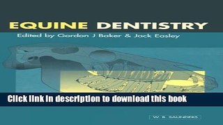 PDF  Equine Dentistry, 1e  Free Books