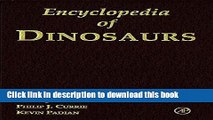 Read Books Encyclopedia of Dinosaurs ebook textbooks